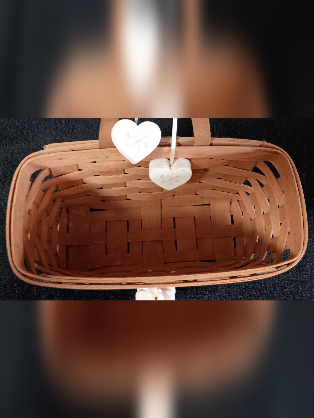 Longaberger Basket - Hanging Wall Basket - Picture 3 of 6